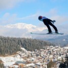 Pascal Mueller (SUI) agierte beim Finale als Vorspringer.