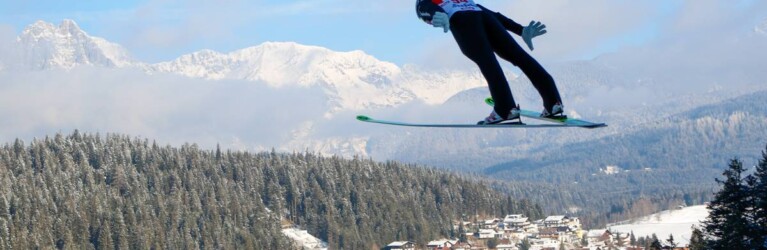 Pascal Mueller (SUI) agierte beim Finale als Vorspringer.