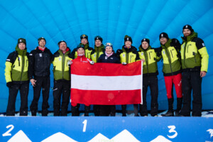 Team Österreich gewinnt den Mannschaftswettbewerb beim Olympischen Jugend-Festival 2023.