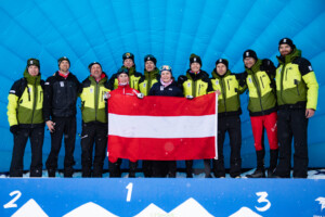 Team Österreich gewinnt den Mannschaftswettbewerb beim Olympischen Jugend-Festival 2023.