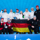 Team D gewinnt Gold und Silber im Wettbewerb der Mädchen.