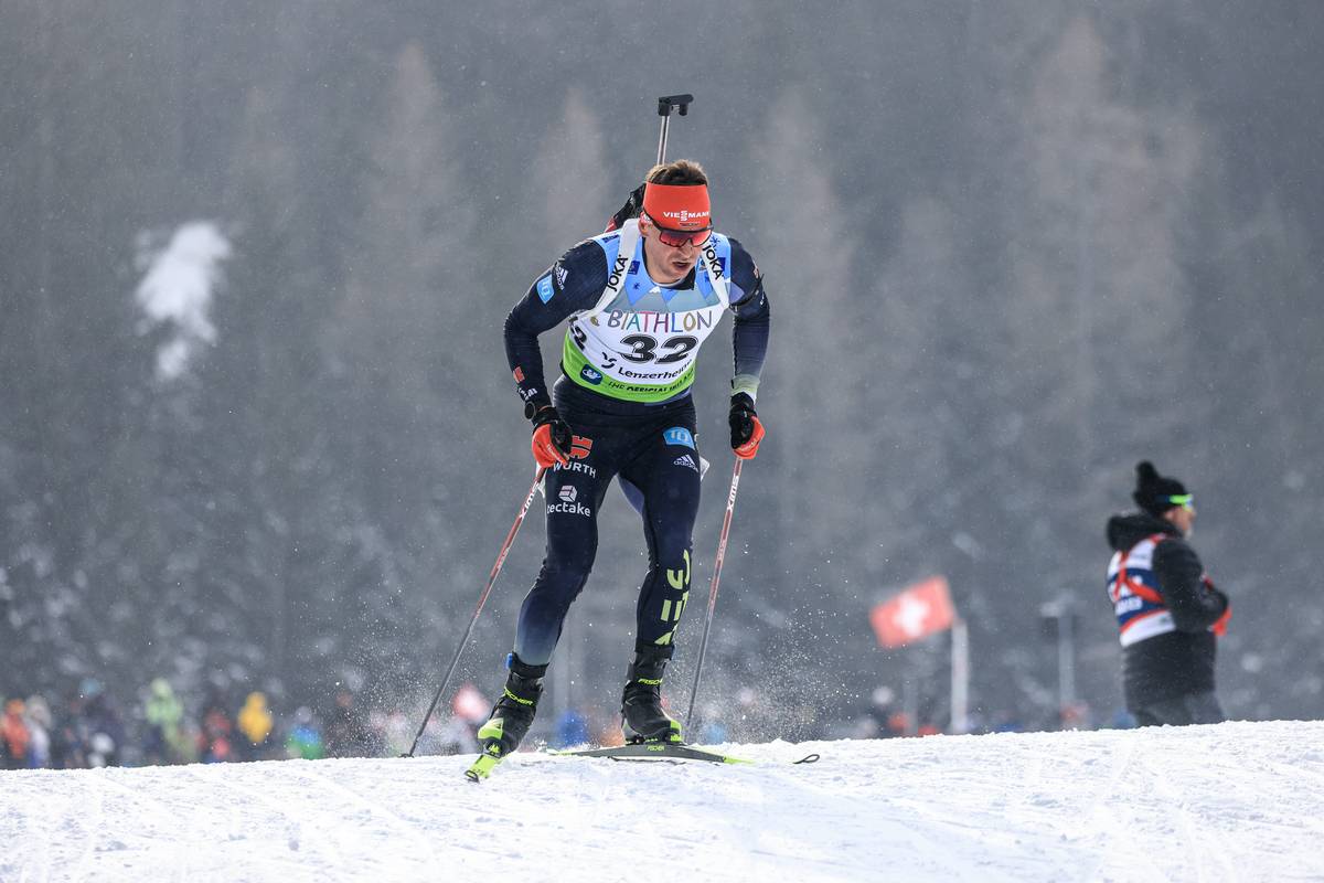 Philipp Nawrath (GER) Bildergalerie Biathlon IBU Open European