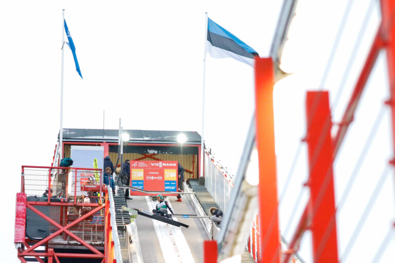 Fabian Riessle (GER) muss auf bessere Windverhältnisse warten.