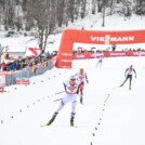 Jens Luraas Oftebro (NOR) stürmt mit Laufbestzeit auf Rang zwei.