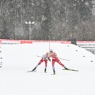 Zwei Österreicher auf dem Weg zum POdium: Franz-Josef Rehrl (AUT), Johannes Lamparter (AUT), (l-r)