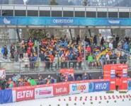 Gute Stimmung bei der Nordischen Kombination in Oberstdorf