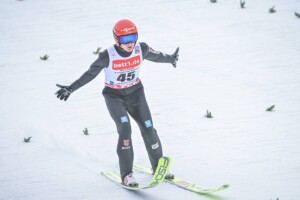 Julian Schmid (GER) war der beste DSV-Athlet auf der Schanze.