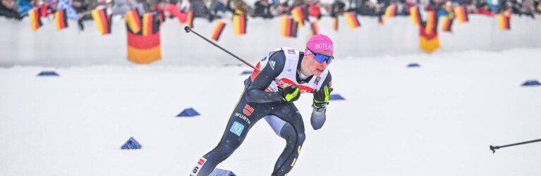 David Mach (GER) mit Unterstützung der deutschen Fans