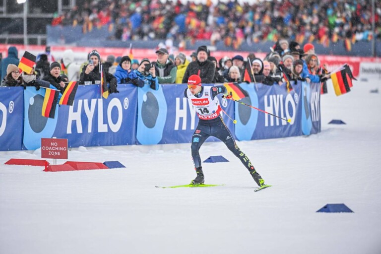 Unterstützung vom Heimpublikum: Terence Weber (GER)
