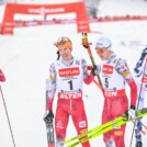 Sieg verloren, aber Podium gewonnen: Franz-Josef Rehrl (AUT), Mario Seidl (AUT), (l-r)