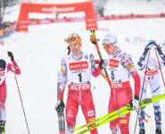 Sieg verloren, aber Podium gewonnen: Franz-Josef Rehrl (AUT), Mario Seidl (AUT), (l-r)