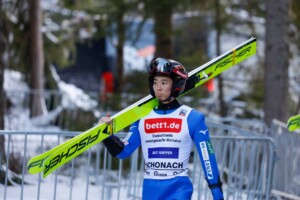 Ryota Yamamoto (JPN) entschied das Springen für sich.