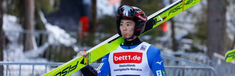 Ryota Yamamoto (JPN) entschied das Springen für sich.