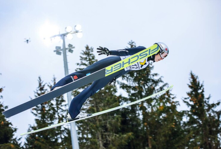 Svenja Wuerth (GER) sprang auf den starken zweiten Platz.