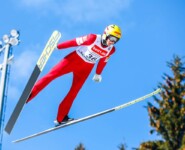 Ilkka Herola (FIN) ersprang sich eine gute Ausgangsposition.