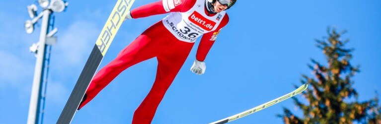 Ilkka Herola (FIN) ersprang sich eine gute Ausgangsposition.