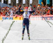 Erstes Podium im Weltcup: Jenny Nowak (GER)
