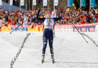 Erstes Podium im Weltcup: Jenny Nowak (GER)