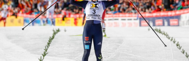 Erstes Podium im Weltcup: Jenny Nowak (GER)