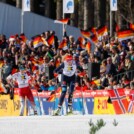 Jenny Nowak (GER) vor dem Heimpublikum in Schonach