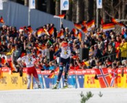 Jenny Nowak (GER) vor dem Heimpublikum in Schonach