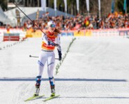 Gyda Westvold Hansen (NOR) gewinnt in Schonach.