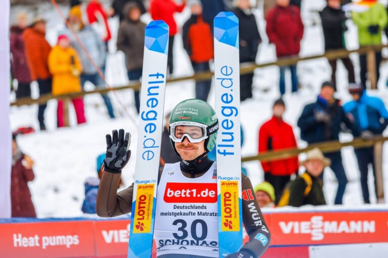 Ein eher gequältes Lächeln bei Fabian Riessle (GER)