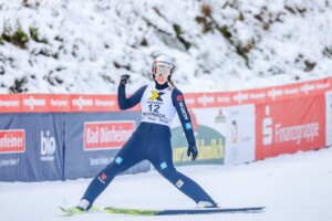 Svenja Wuerth (GER) zeigte erneut einen starken Sprung.