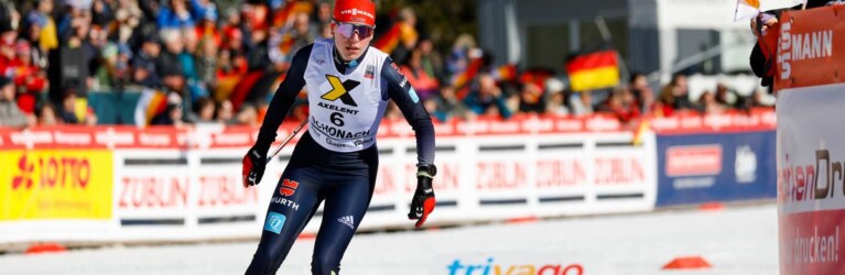 Jenny Nowak (GER) mit Unterstützung der Zuschauer