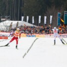 Johannes Lamparter (AUT) gewinnt gegen Jens Luraas Oftebro (NOR), (l-r).