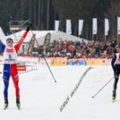 Laurent Muhlethaler (FRA) schlägt Julian Schmid (GER), (l-r).