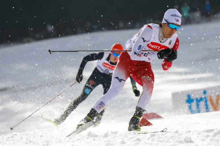 Akito Watabe (JPN) erzielte sein bestes Saisonergebnis.