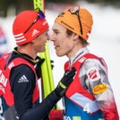 Länderübergreifendes Teamwork zwischen Franz-Josef Rehrl (AUT) und Julian Schmid (GER), (l-r)