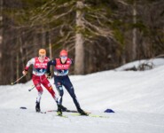 Länderübergreifendes Teamwork zwischen Franz-Josef Rehrl (AUT) und Julian Schmid (GER), (l-r)