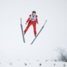 Annalena Slamik (AUT) bei ihrem Sprung