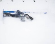 Alessandro Pittin (ITA) stürzte in Probe und Wettkampf.
