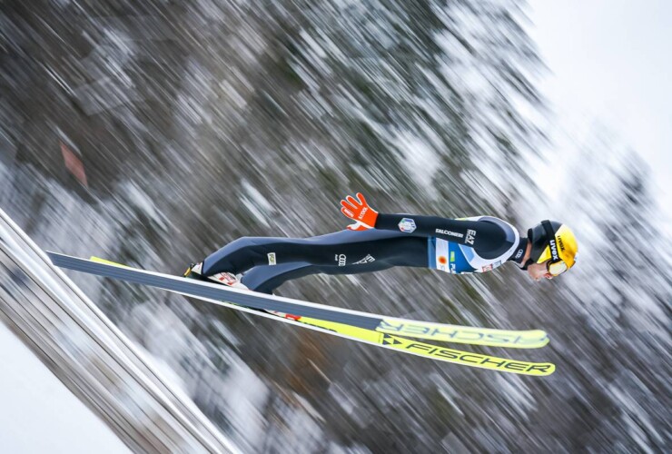 Aaron Kostner (ITA) kam für den gestürzten Alessandro Pittin ins Team.