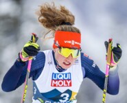 Nathalie Armbruster (GER) gewinnt ebenfalls die zweite Silbermedaille.