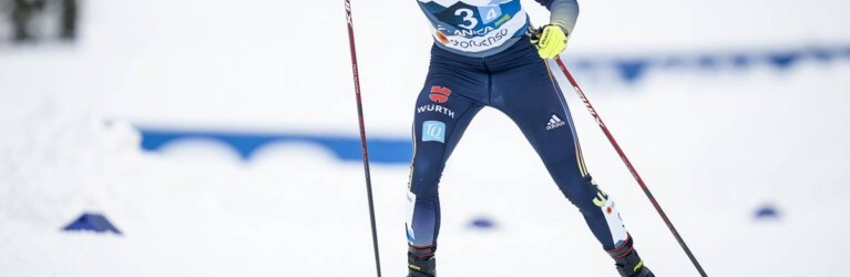 Julian Schmid (GER) auf dem Weg zur nächsten Silbermedaille
