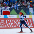 Nathalie Armbruster (GER) startet in ihr Rennen.