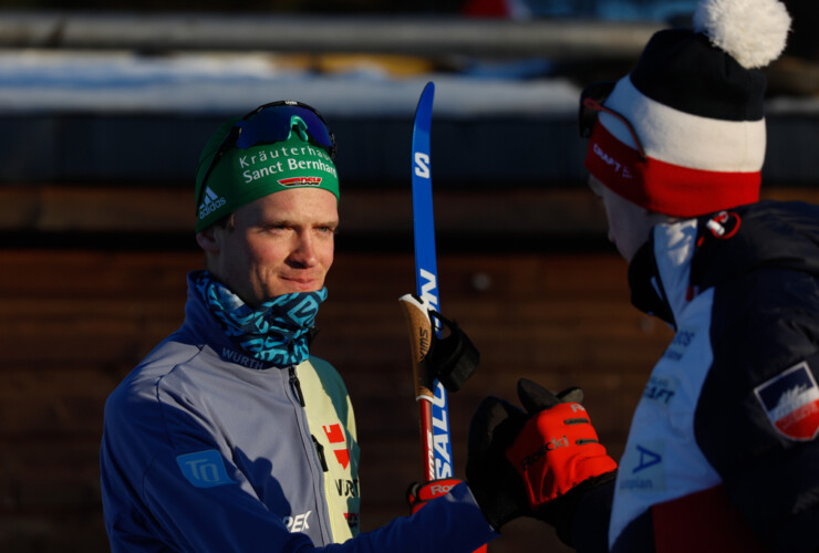 Wendelin Thannheimer (GER), Einar Luraas Oftebro (NOR), (l-r)