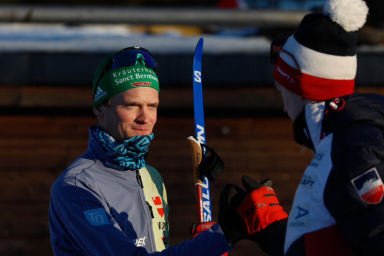 Wendelin Thannheimer (GER), Einar Luraas Oftebro (NOR), (l-r)