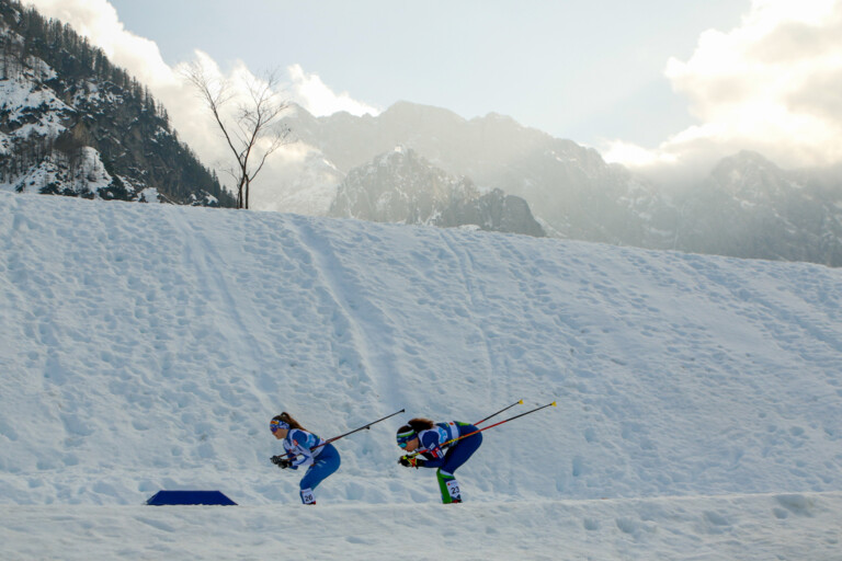 Minja Korhonen (FIN), Silva Verbic (SLO), (l-r)