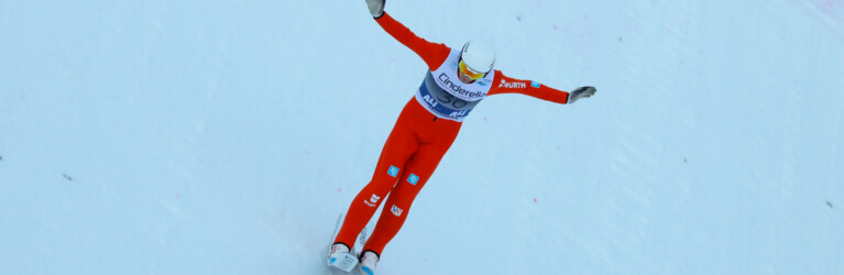 Pirmin Maier (GER) überzeugte durch weite Sprünge.
