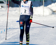 Sophia Maurus (GER) gewinnt den Wettkampf am Sonntag.
