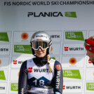 Svenja Wuerth (GER) lag nach ihrem Sprung zwischenzeitlich in Führung.