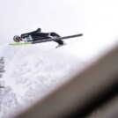 Jarl Magnus Riiber (NOR) stellte mit 139 Metern einen neuen Schanzenrekord auf der Großschanze in Planica auf.