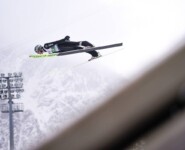 Jarl Magnus Riiber (NOR) stellte mit 139 Metern einen neuen Schanzenrekord auf der Großschanze in Planica auf.