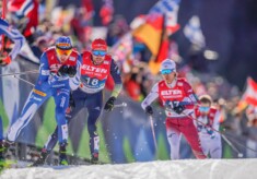 Johannes Rydzek (GER) im Stadion