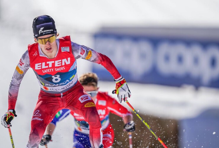 Stefan Rettenegger (AUT) lief auf Platz fünf vor.